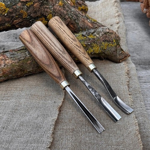 3pc wood carving chisel set - 3pc,