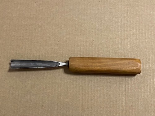 Vintage wood gouge 5 - wood, 5"